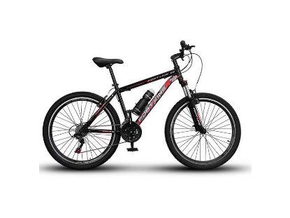 تصویر دوچرخه پورت لاین مدل آکو ویبریک سایز24